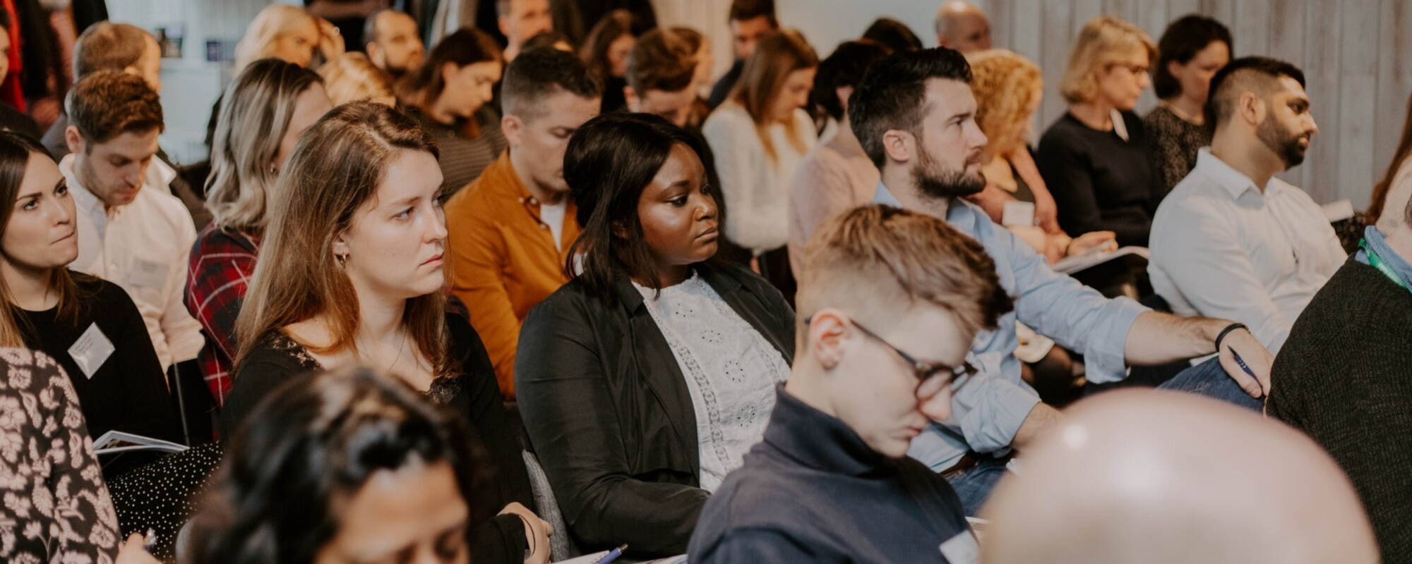 People in event audience